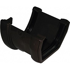 Floplast Brown 115mm Deep Flow To 114mm Square Gutter Converter – Gutter Conversion Kit