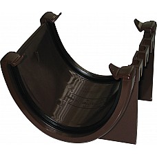 Floplast Brown 115mm Deep Flow Gutter Union – Reliable Gutter Connection