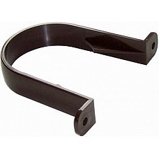 68mm Brown Round Downpipe Bracket - Aquaflow
