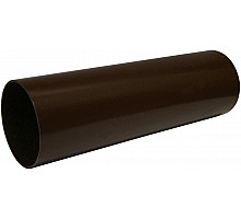 Floplast 68mm Brown Round 4m Downpipe (RP4V)