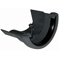 112mm Grey Half Round Gutter to Cast Iron Adapter - RD5G