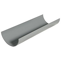 112mm Grey Half Round Guttering 4m (RG4G)