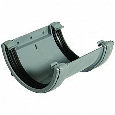 Union Bracket - Floplast 76mm Miniflo Gutter - Grey
