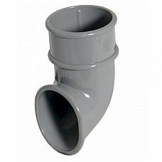 68mm Grey Round Downpipe Shoe - RB3G