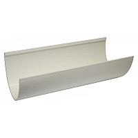 Floplast Xtraflo Industrial Commercial 170mm x 4m Gutter - White
