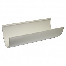 Floplast Xtraflo Industrial Commercial 170mm x 4m Gutter - White