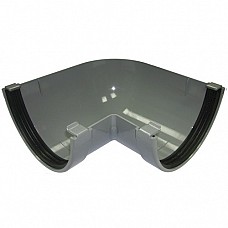 Floplast Xtraflo 170mm Gutter 90º Angle - Grey