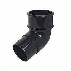 FloPlast 50mm Miniflo 112.5° Offset Bend Black