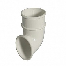 FloPlast 50mm Miniflo Downpipe Shoe - White