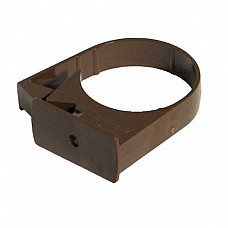 FloPlast 50mm Miniflo Downpipe Clip - Brown
