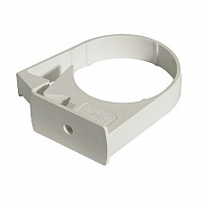 FloPlast 50mm Miniflo Downpipe Clip - White