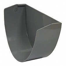 Floplast Xtraflo 170mm Gutter Internal Stopend - Grey