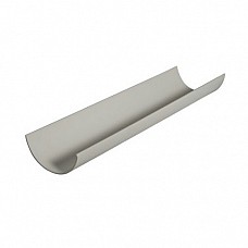 76mm Miniflo 2m Gutter - White