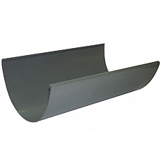 Floplast Xtraflo Industrial Commercial 170mm x 4m Gutter - Grey
