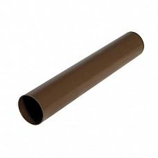 FloPlast 2Mtr x 50mm Miniflo Downpipe Brown