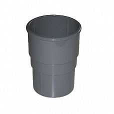 FloPlast 50mm Miniflo Downpipe Socket - Grey