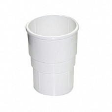 FloPlast 50mm Miniflo Downpipe Socket - White
