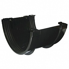 Floplast Xtraflo 170mm Gutter Union Bracket - Black