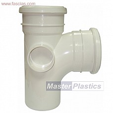  110mm White Soil Pipe  Branch 92.5º