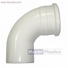 Floplast 110mm White Soil Pipe 92.5º Bend 