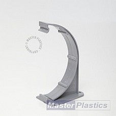 150mm Grey Half Round -Support Bracket for Polypipe Industrial Gutter