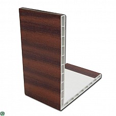 2.5m Mahogany uPVC Rigid Angle Trim – 100mm x 80mm 90°