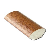 19mm Light Oak Foiled uPVC Quadrant Trim - 5m Length