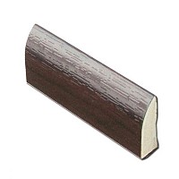 Rosewood 20mm uPVC Edge Fillet Trim - 5m Length