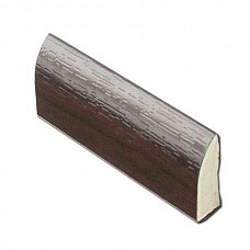 Rosewood 20mm uPVC Edge Fillet Trim - 5m Length