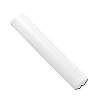 12mm Quadrant Trim uPVC - White - 5m Length
