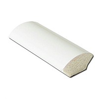 19mm Quadrant Trim uPVC - White - 5m Length