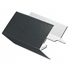 Anthracite Grey uPVC Cladding 2-Part Corner Trim Extension – 5m Length