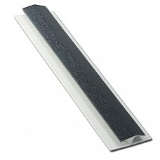 Anthracite Woodgrain Grey H-Section for Hollow Soffit, Flat Boards, and Vented Flat Boards – 5m Length