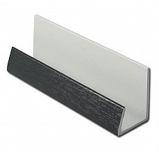 Anthracite Grey 7016 150mm uPVC U-Trim – 5m Length for Cladding Installation