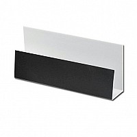 Black Ash uPVC Cladding U-Trim