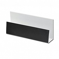 Black Ash uPVC Cladding U-Trim