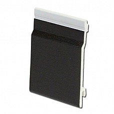 Black Ash uPVC Open-V Cladding 100mm