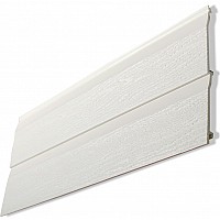 300mm Double -  Kavex Embossed Shiplap Cladding - White