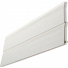 300mm Double -  Kavex Embossed Shiplap Cladding - White