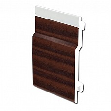 Mahogany uPVC Open-V Cladding 100mm - 5m Length | Decorative & Protective Cladding
