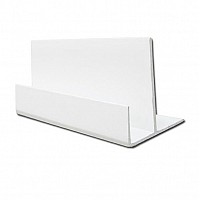 White Shiplap Cladding Starter Trim - 5m Length