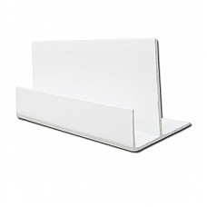 White Shiplap Cladding Starter Trim - 5m Length