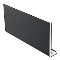 9mm 150mm x 5m Fascia Board Dark Grey (RAL 7016)