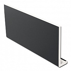 9mm 300mm x 5m Fascia Board Dark Grey (RAL 7016)