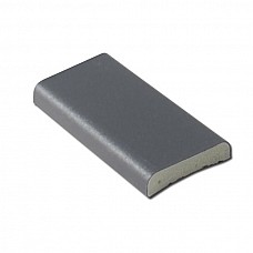 Slate Grey - RAL 7015 - 25mm uPVC D-Section Trim - 5m Length