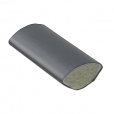 Slate Grey - RAL 7015 - 12mm uPVC Quadrant Trim - 5m Length
