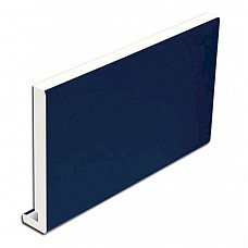 16mm 175mm x 5m Full Replacement Fascia Board Royal Blue Ash Effect