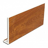 9mm Light Oak uPVC Fascia Cover Board 250mm x 5m