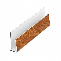 Light Oak Soffit 5m Edge Trim