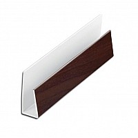 Rosewood 5m Edge Trim for Soffits - 10mm